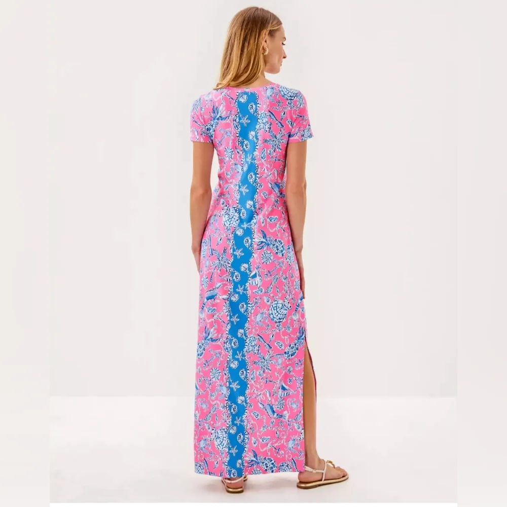 NWT Lilly Pulitzer Chilli Lilli Maxi Dress - M - Picture 3 of 5